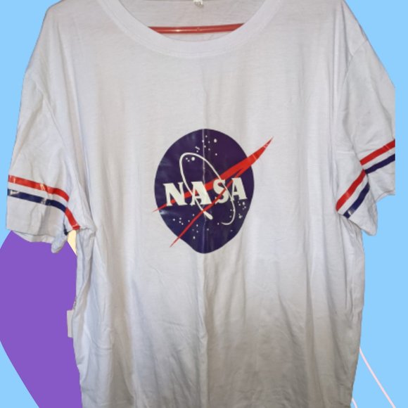 SHEIN | Tops | Plus Nasa Tshirt | Poshmark